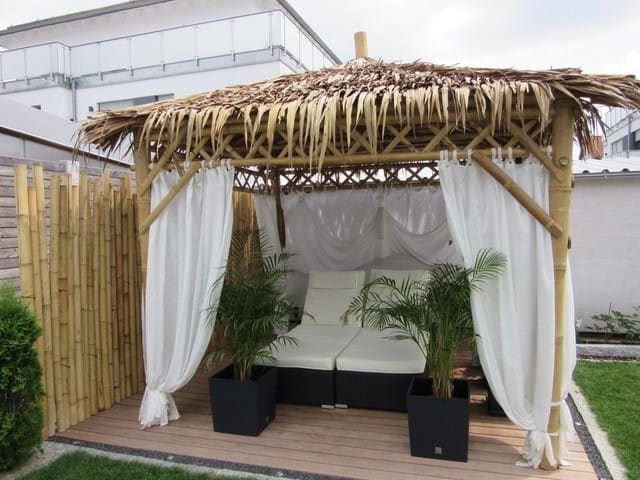 Bambus Lounge, Bambusmöbel, Gartenmöbel, Sitzgruppe