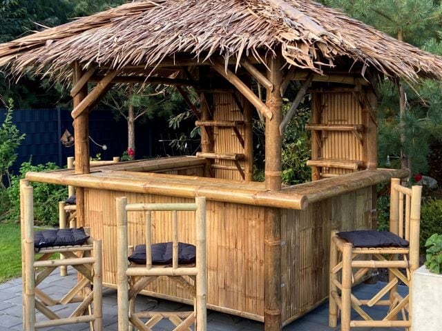Outdoor Bambus Bar