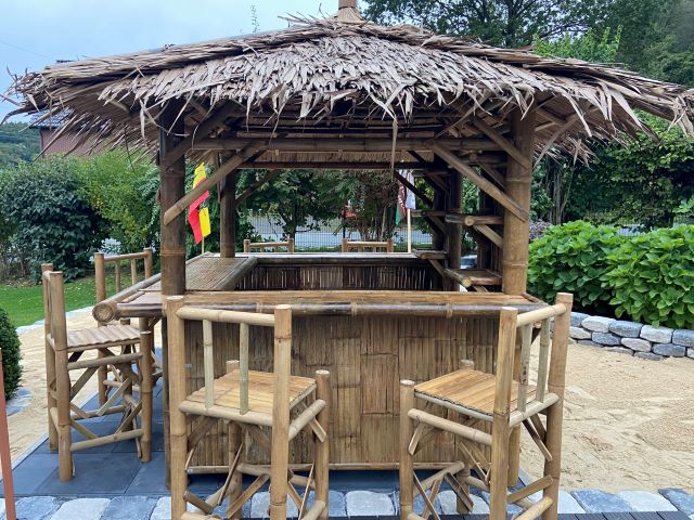 Tiki Bar aus Bambus 