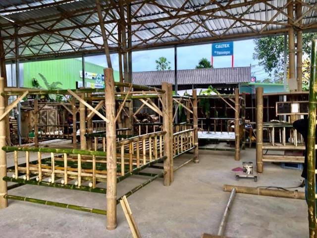 Bambus Sala Produktion Thailand