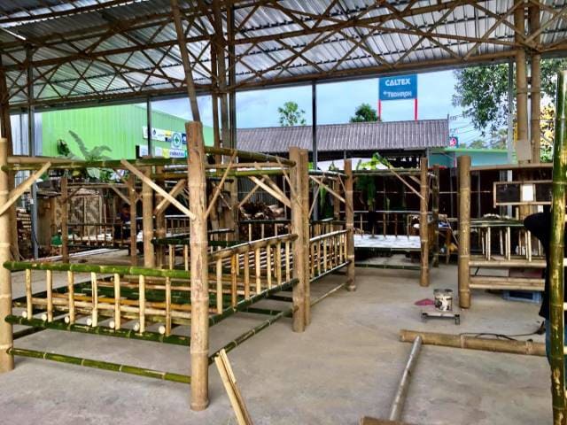 Bambus Sala Produktion Thailand