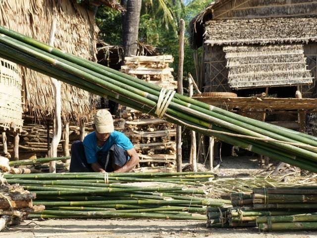 Nachhaltige Bambusmöbel Produktion