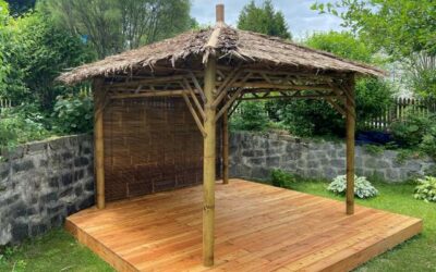 Garten Pavillon aus Bambus – Vielfältige Überdachung für Ihren Garten