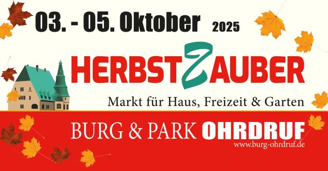 Herbstzauber Ohrdruf 2025 Banner