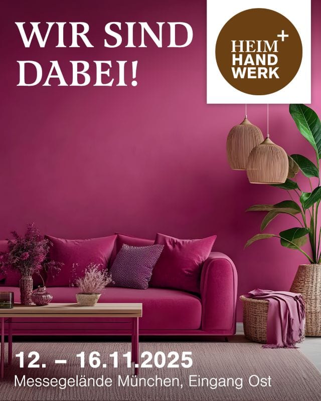 Heim und Handwerk München 2025 Banner