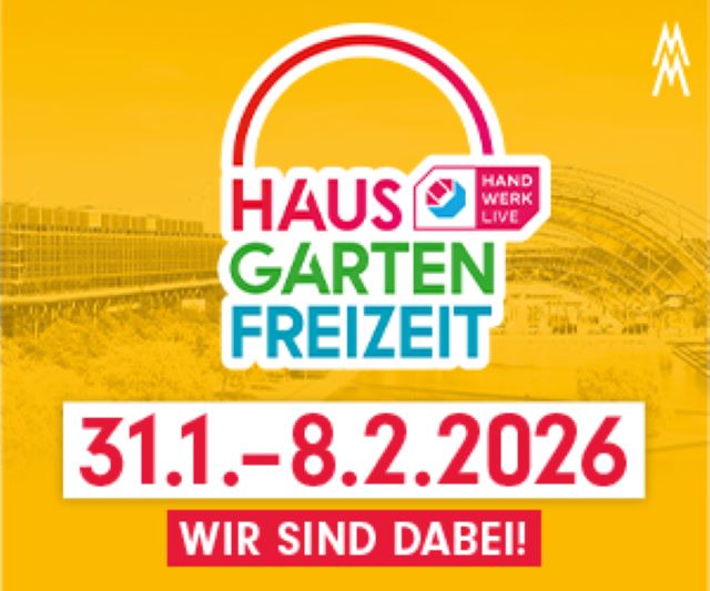 Haus-Garten-Freizeit Leipzig 2026 Haus-Garten-Freizeit Leipzig 2026 Banner
